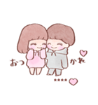 大好きな❤️へ送る「彼氏と彼女2」（個別スタンプ：10）