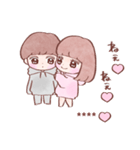 大好きな❤️へ送る「彼氏と彼女2」（個別スタンプ：11）
