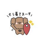 待ち合わせ連絡◎トイプードルさん #1（個別スタンプ：26）