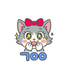 韓国語のネコちゃん（個別スタンプ：20）