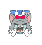 韓国語のネコちゃん（個別スタンプ：22）