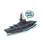 戦艦空母スタンプ プレミアム（個別スタンプ：11）
