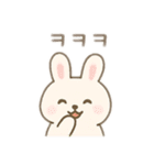 可愛い動物達 韓国語（個別スタンプ：8）