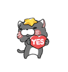 炭吉猫 1（個別スタンプ：6）
