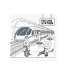未来のLINE鉄道（個別スタンプ：6）