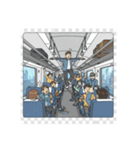 未来のLINE鉄道（個別スタンプ：18）