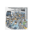 未来のLINE鉄道（個別スタンプ：21）