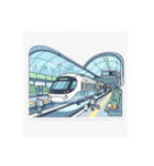 未来のLINE鉄道（個別スタンプ：23）