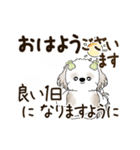 動くシーズー犬 2025 「丁寧な長文」19（個別スタンプ：5）