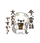 動くシーズー犬 2025 「丁寧な長文」19（個別スタンプ：14）