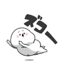 ぽっちゃりした白丸赤太郎(死語ダジャレ)（個別スタンプ：23）