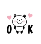 動く♪パンダさんスタンプ（個別スタンプ：6）