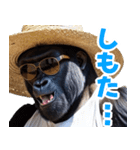 サングラスしたゴリラの夏【関西弁☆煽り】（個別スタンプ：37）