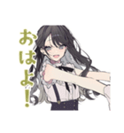 ボクっ娘リボン女子の推し活（個別スタンプ：39）