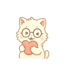 もちねこ先生のやさしさスタンプ（個別スタンプ：4）