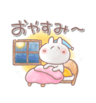 ふんわり＊うさりん【毎日】（個別スタンプ：8）