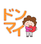 大きな文字で見やすい！かわいいお母さん（個別スタンプ：28）