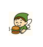 色の妖精ちゃんの日々 ①（個別スタンプ：30）
