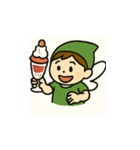 色の妖精ちゃんの日々 ②（個別スタンプ：14）