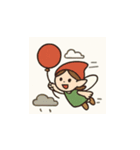 色の妖精ちゃんの日々 ②（個別スタンプ：32）