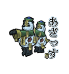 アンデッド動く⚰️キョンシーパンダ（個別スタンプ：1）