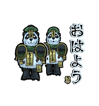 アンデッド動く⚰️キョンシーパンダ（個別スタンプ：7）