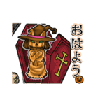 アンデッド動く⚰️ニャック・オ・ランタン（個別スタンプ：7）