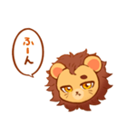 フェイスライオン（個別スタンプ：2）