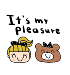 nenerin日常会話スタンプ339英語気遣い修正（個別スタンプ：26）