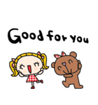 nenerin日常会話スタンプ339英語気遣い修正（個別スタンプ：37）