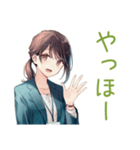 社畜ちゃんの毎日挨拶★（個別スタンプ：2）