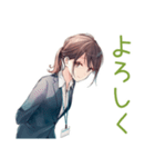 社畜ちゃんの毎日挨拶★（個別スタンプ：8）