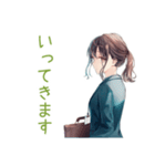 社畜ちゃんの毎日挨拶★（個別スタンプ：22）