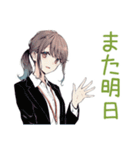社畜ちゃんの毎日挨拶★（個別スタンプ：31）