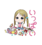 お片付けできたよ★女児報告（個別スタンプ：18）