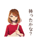 やさしい妻★忘れ物リマインド（個別スタンプ：15）