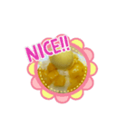 マンゴー アイスクリームの動的 スタンプ 1（個別スタンプ：7）