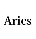 【牡羊座】星座へのオシャレな返答（個別スタンプ：3）