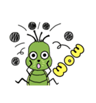ヨツコブツノゼミちゃん（個別スタンプ：4）
