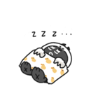 ヌヌ — 外は冷たくて中は熱い（個別スタンプ：9）