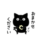 ぼく黒猫めちゃ敬語（個別スタンプ：29）