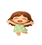 毎日使える♪かわいい女の子スタンプ（個別スタンプ：12）