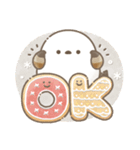 毎日使える♡リアクション＊シマエナガさん（個別スタンプ：1）