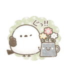 毎日使える♡リアクション＊シマエナガさん（個別スタンプ：9）