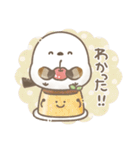 毎日使える♡リアクション＊シマエナガさん（個別スタンプ：15）