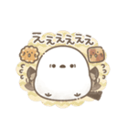 毎日使える♡リアクション＊シマエナガさん（個別スタンプ：30）