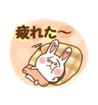 ハート耳のうさぎ。（個別スタンプ：26）