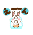 ハート耳のうさぎ。（個別スタンプ：31）