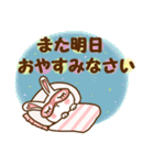 ハート耳のうさぎ。（個別スタンプ：37）