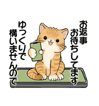 笑顔を運ぶ猫たち ♡ 気持ち伝わる長文（個別スタンプ：20）